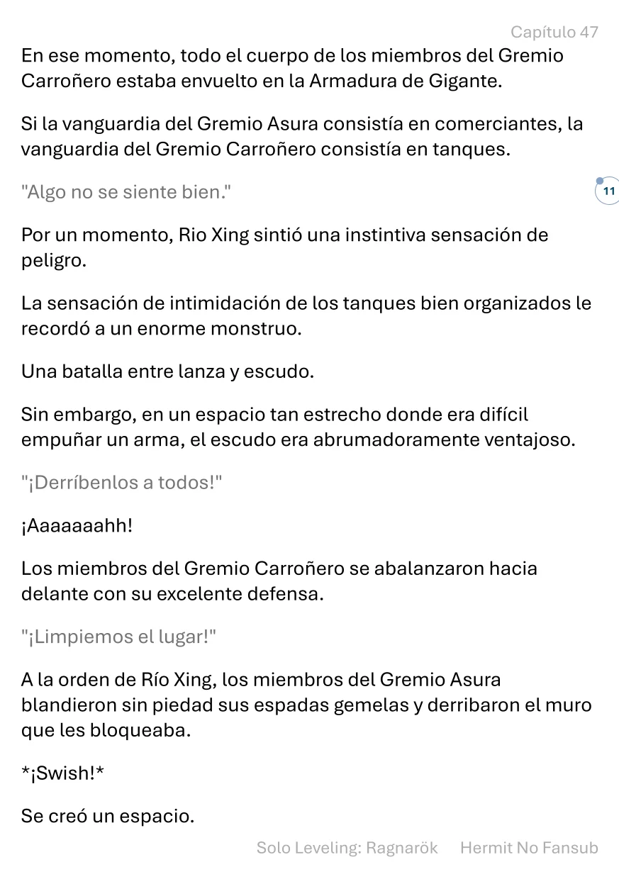 Página 12 del Manga