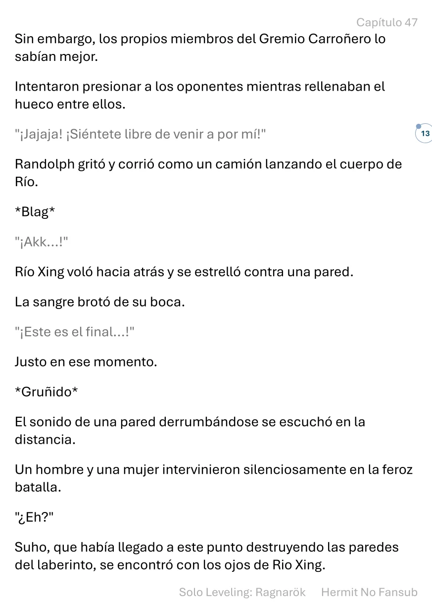 Página 14 del Manga