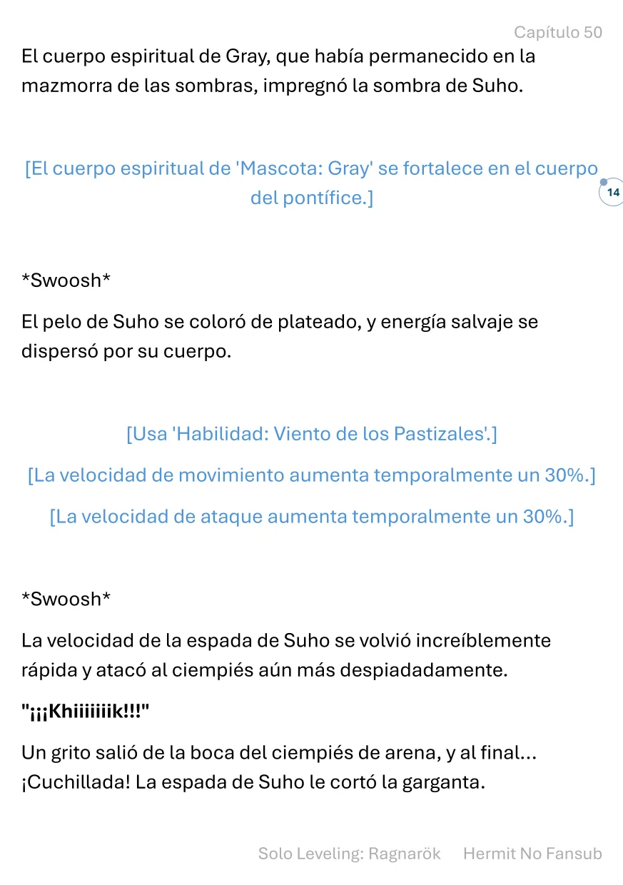 Página 15 del Manga