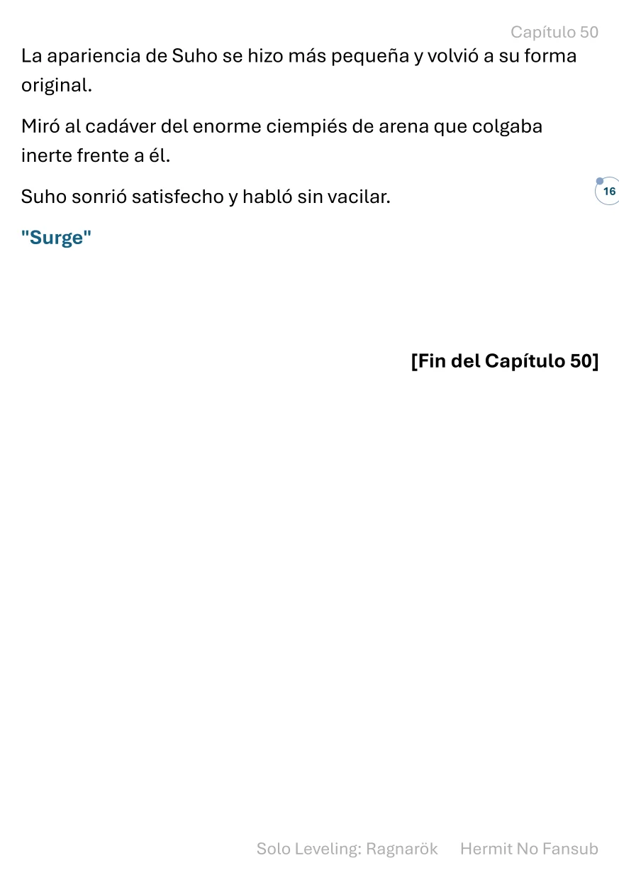 Página 17 del Manga