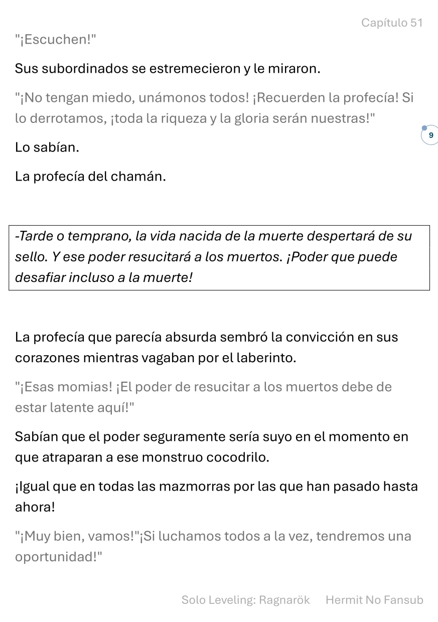 Página 10 del Manga