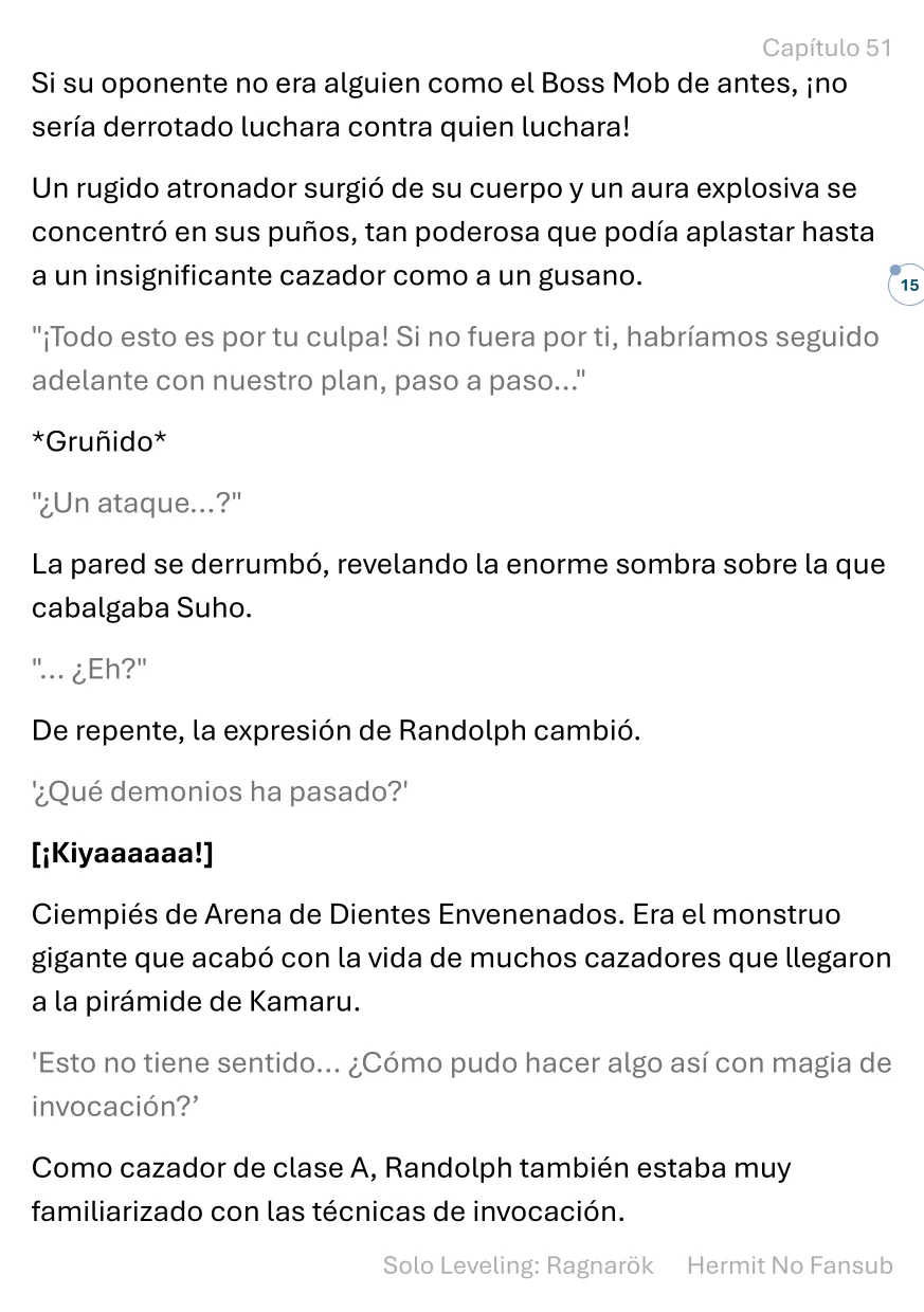 Página 16 del Manga