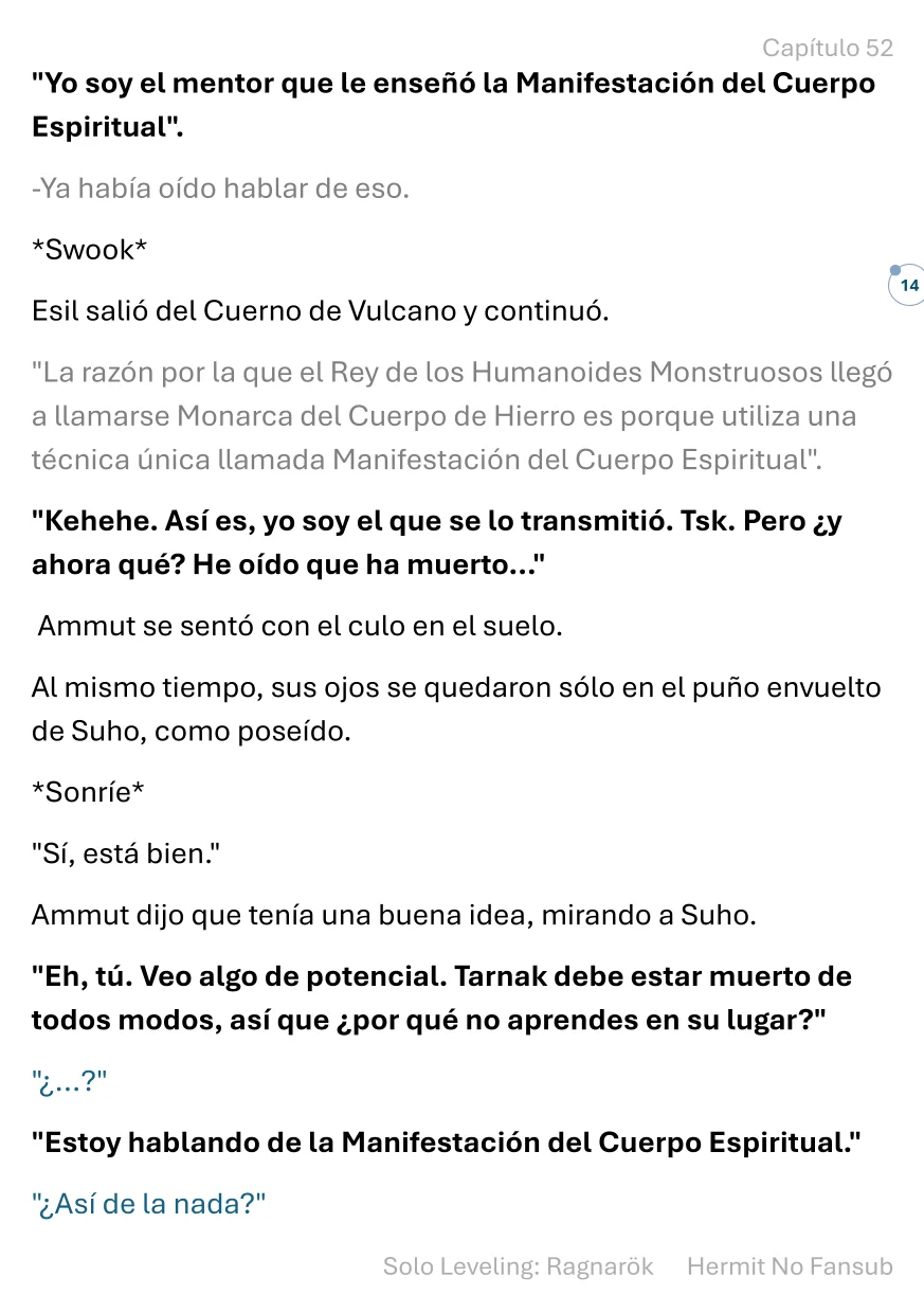 Página 15 del Manga