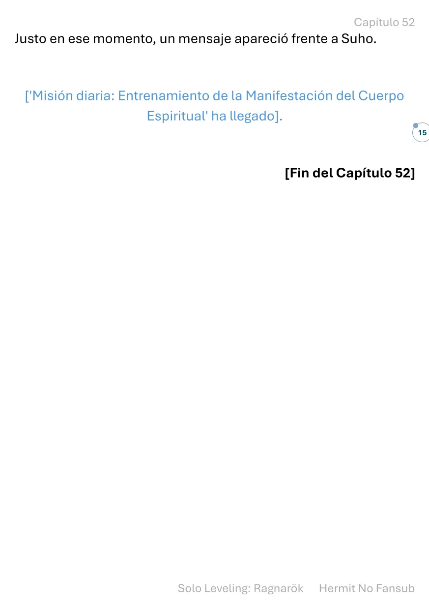 Página 16 del Manga