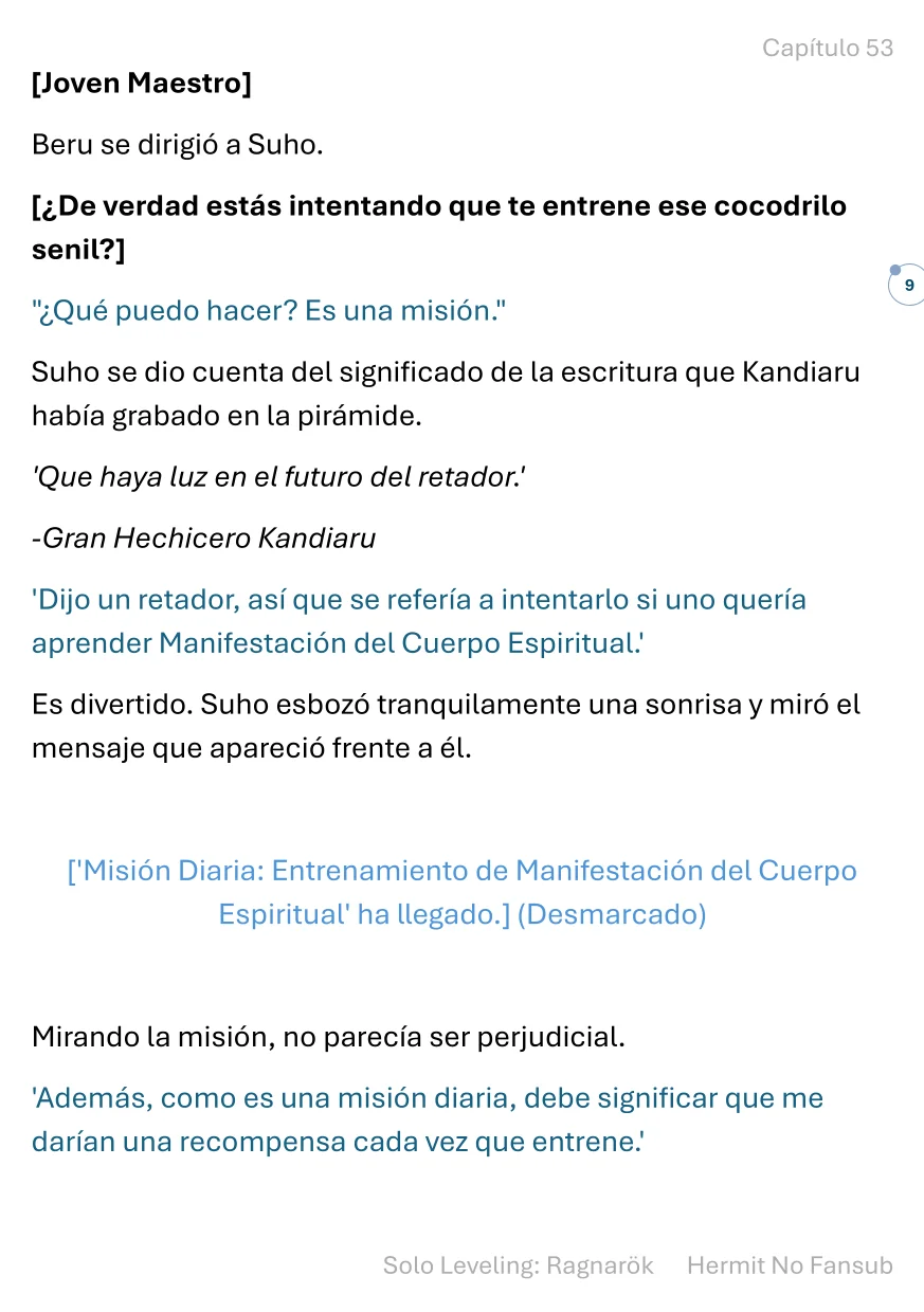 Página 10 del Manga