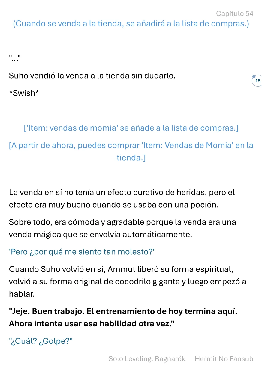 Página 16 del Manga