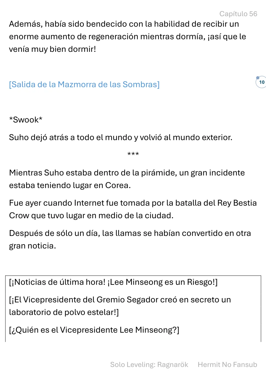 Página 11 del Manga