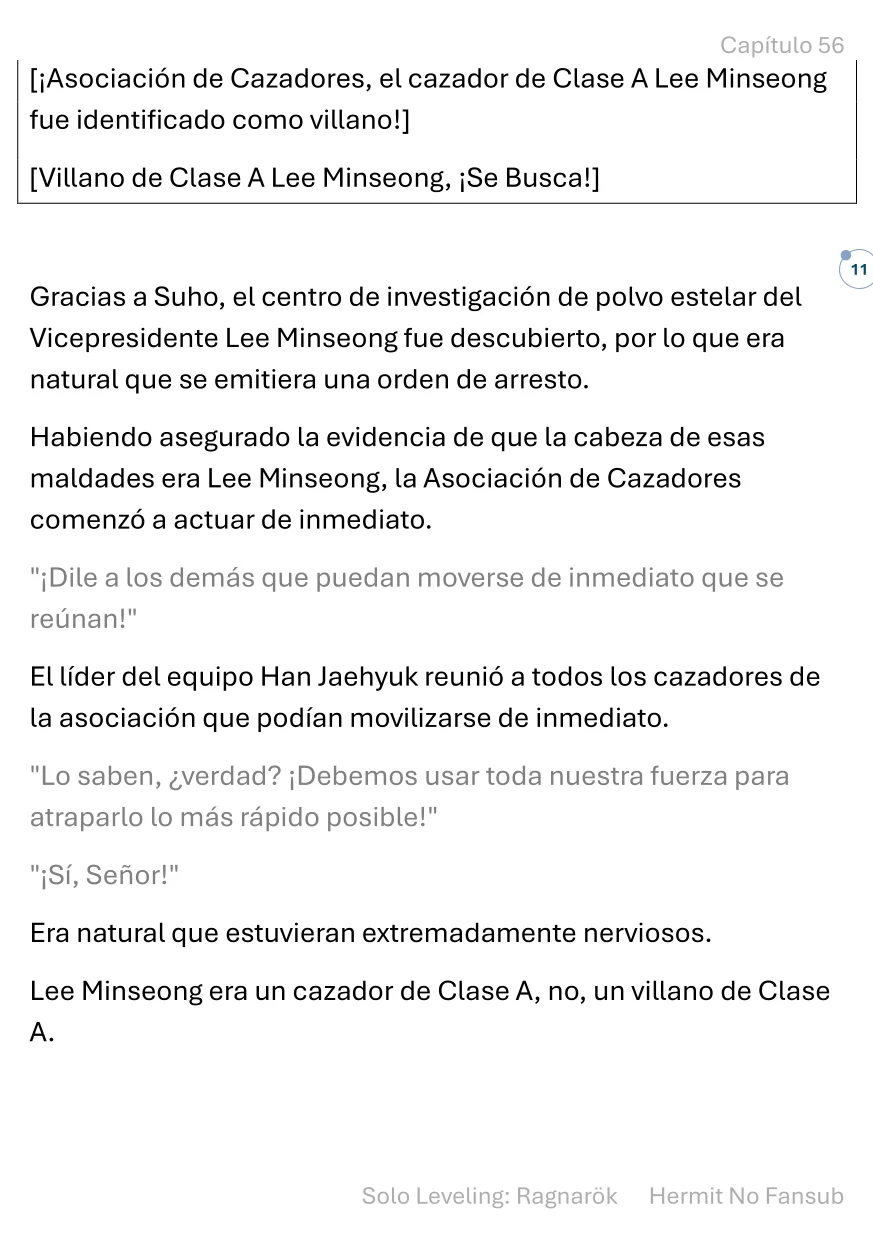 Página 12 del Manga