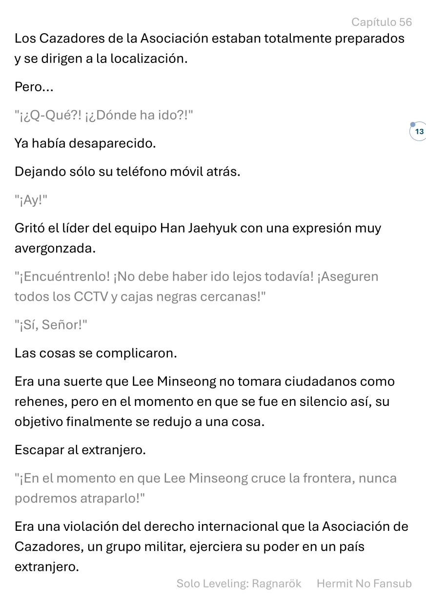 Página 14 del Manga