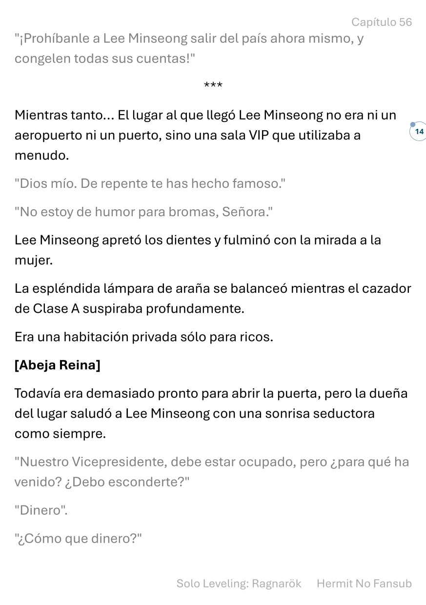 Página 15 del Manga