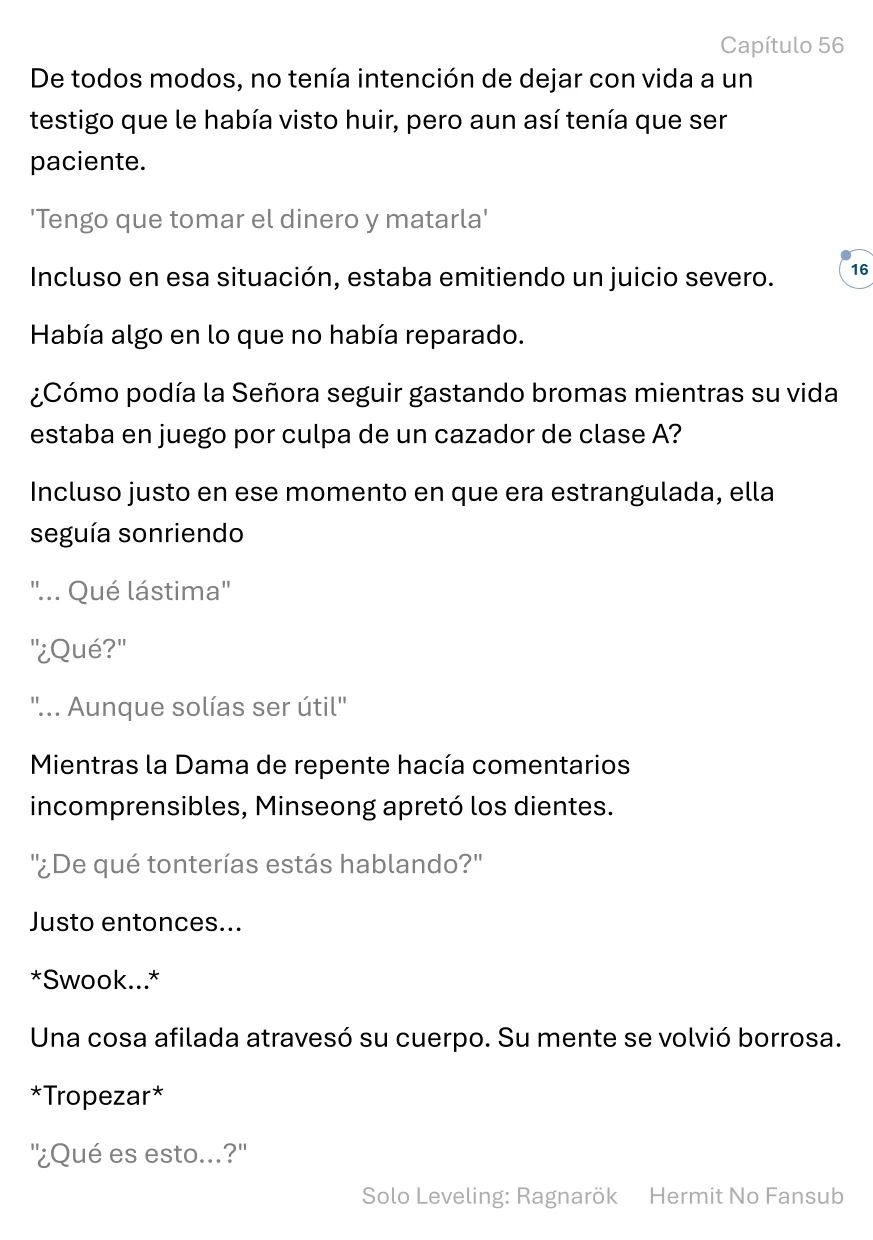 Página 17 del Manga