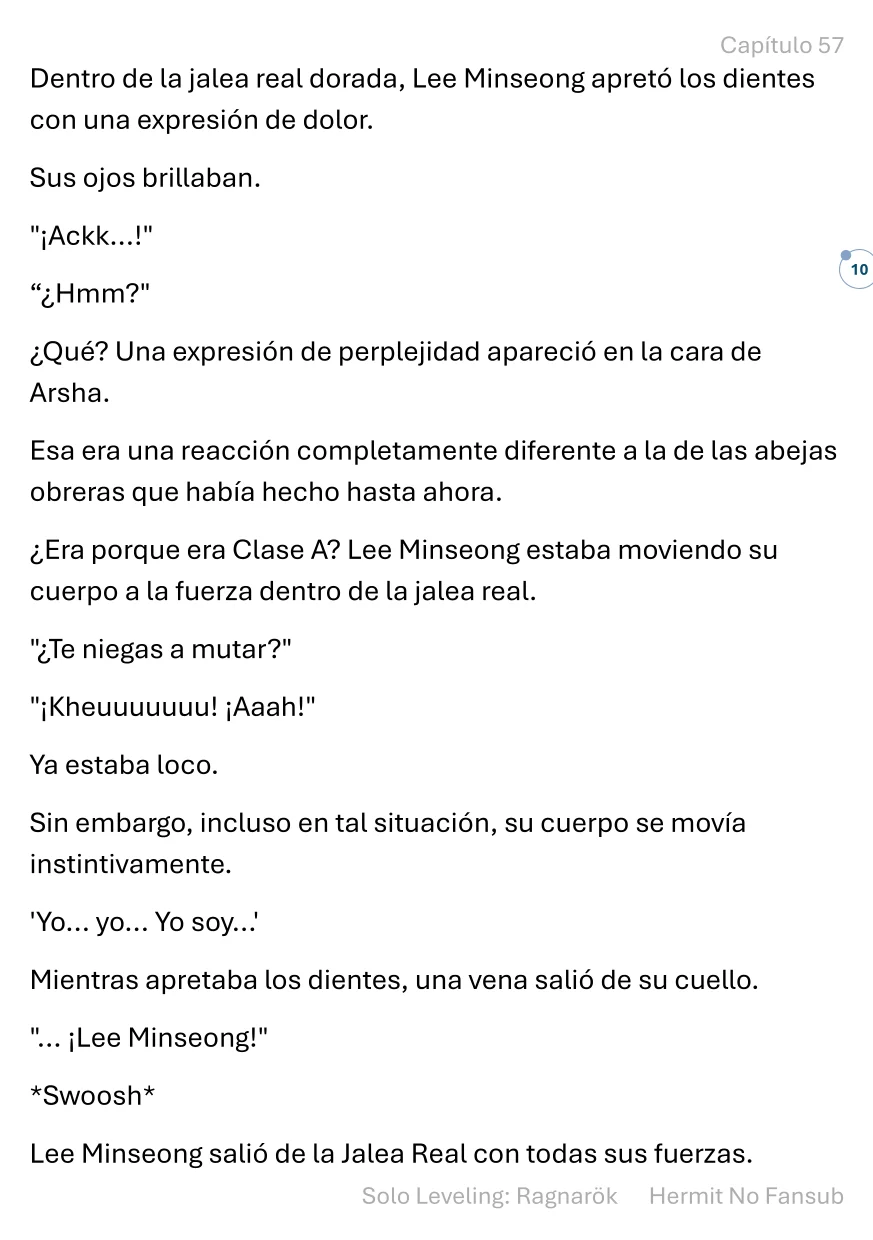 Página 11 del Manga