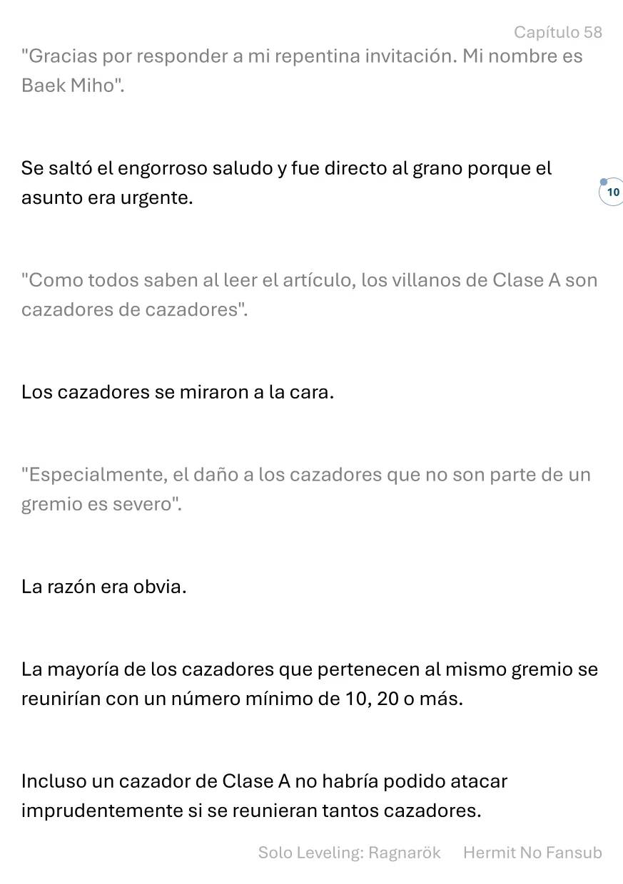 Página 11 del Manga