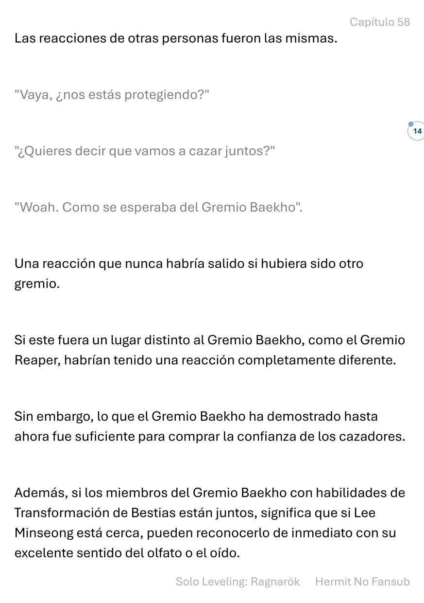 Página 15 del Manga