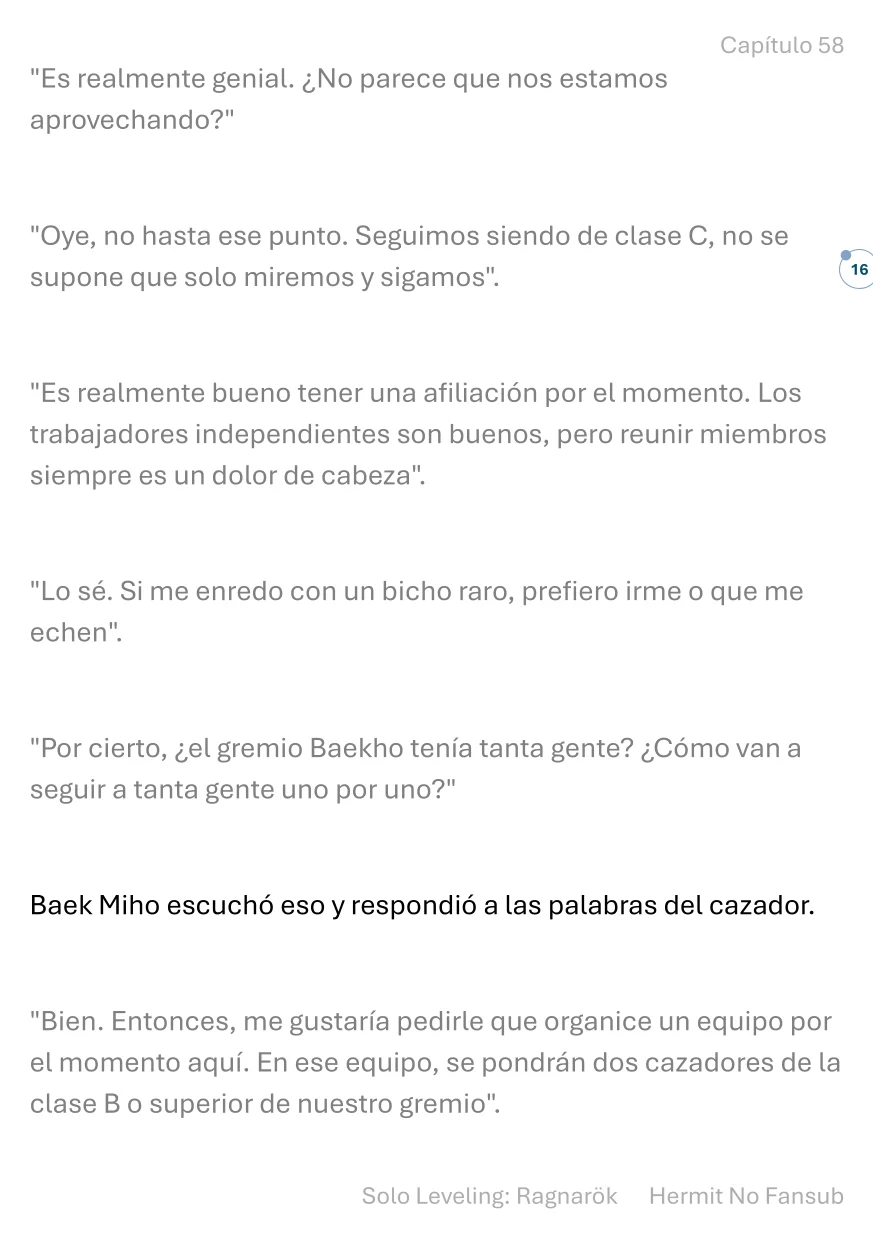 Página 17 del Manga