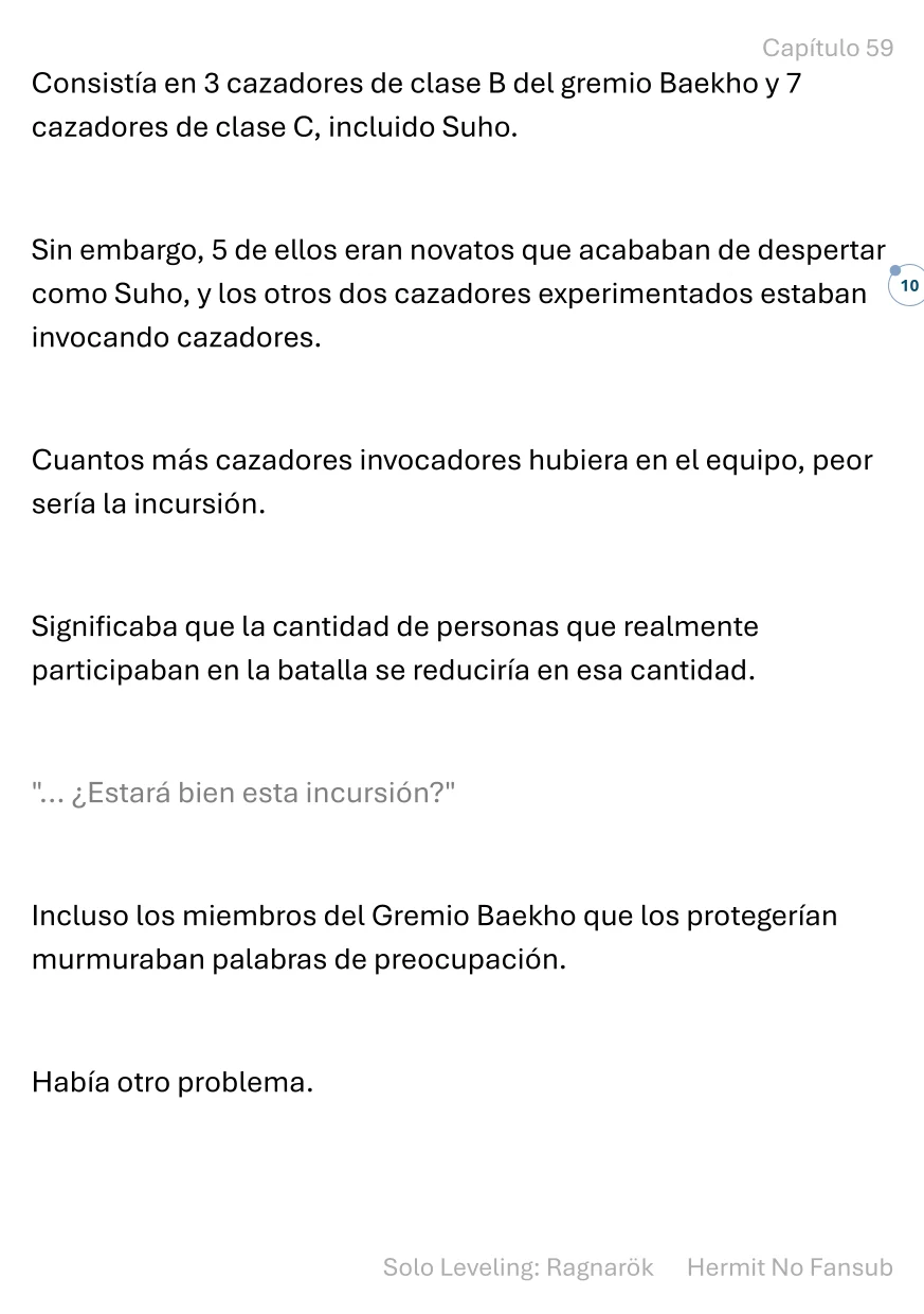 Página 11 del Manga