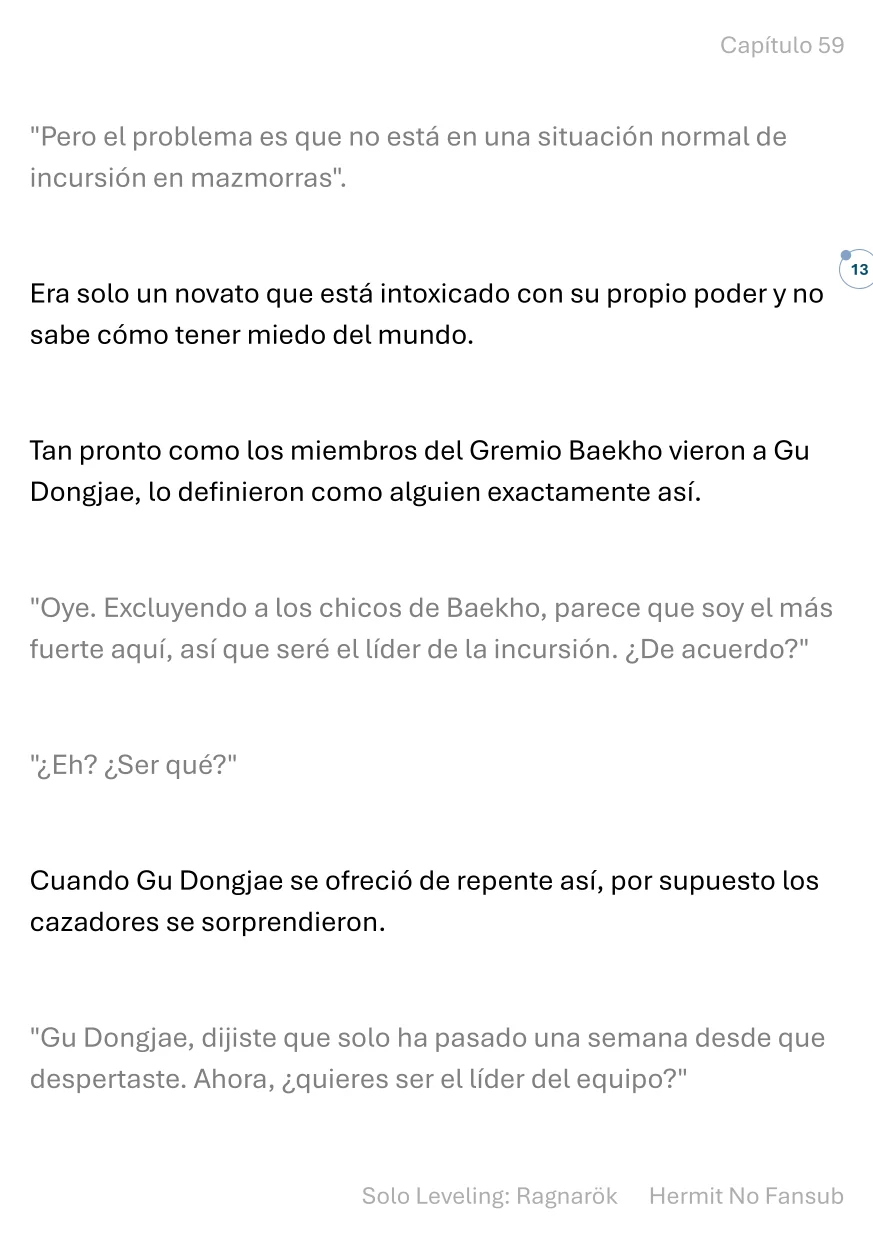 Página 14 del Manga