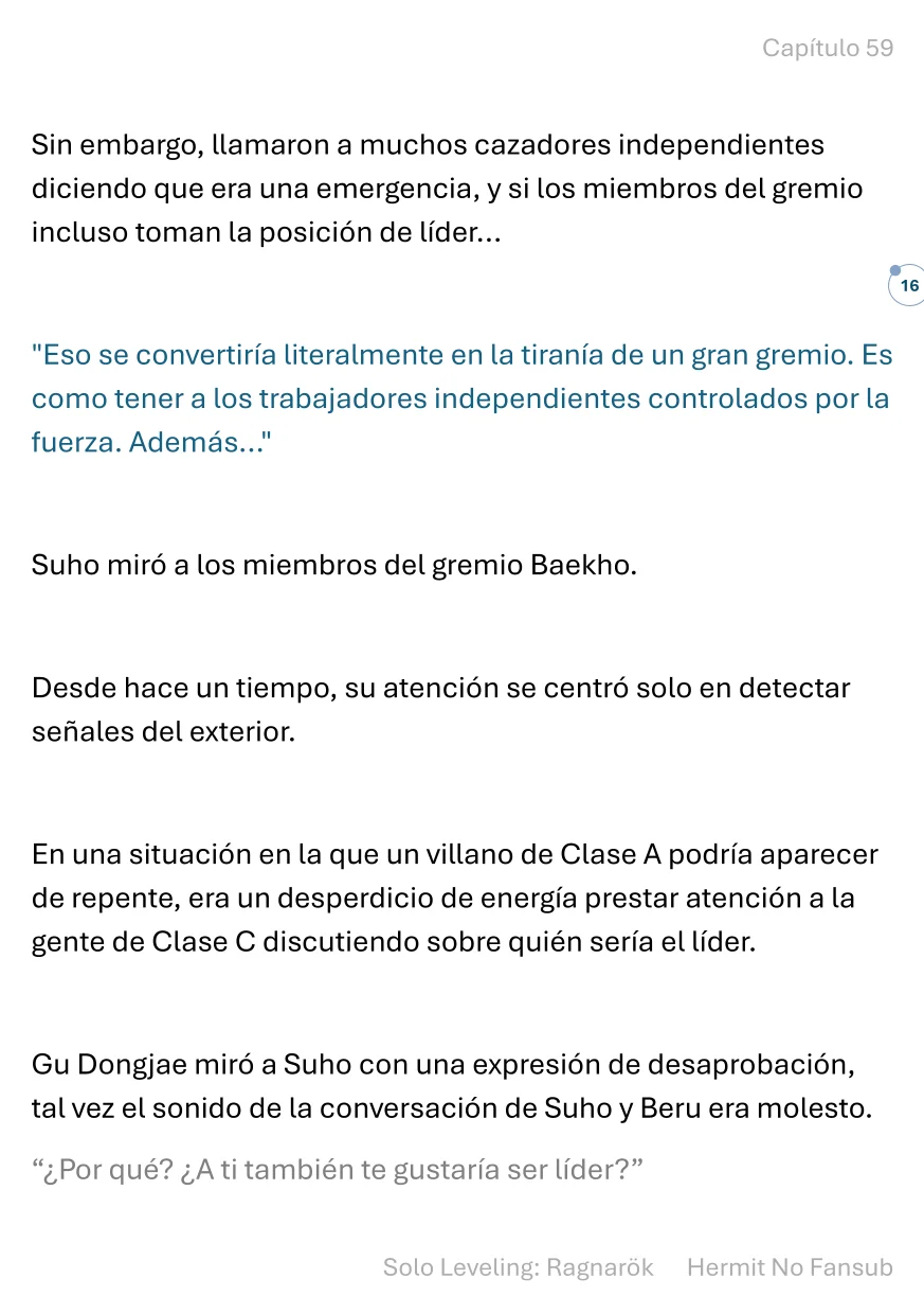 Página 17 del Manga