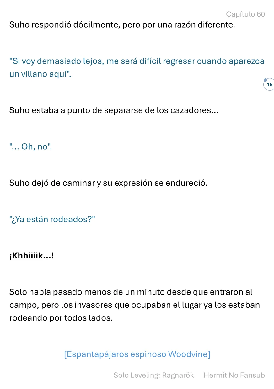 Página 16 del Manga