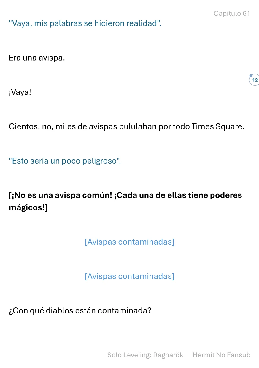 Página 13 del Manga