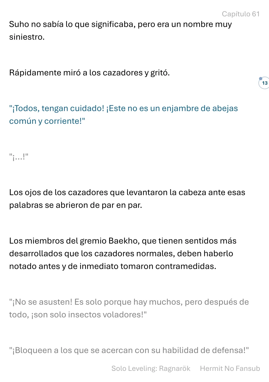 Página 14 del Manga