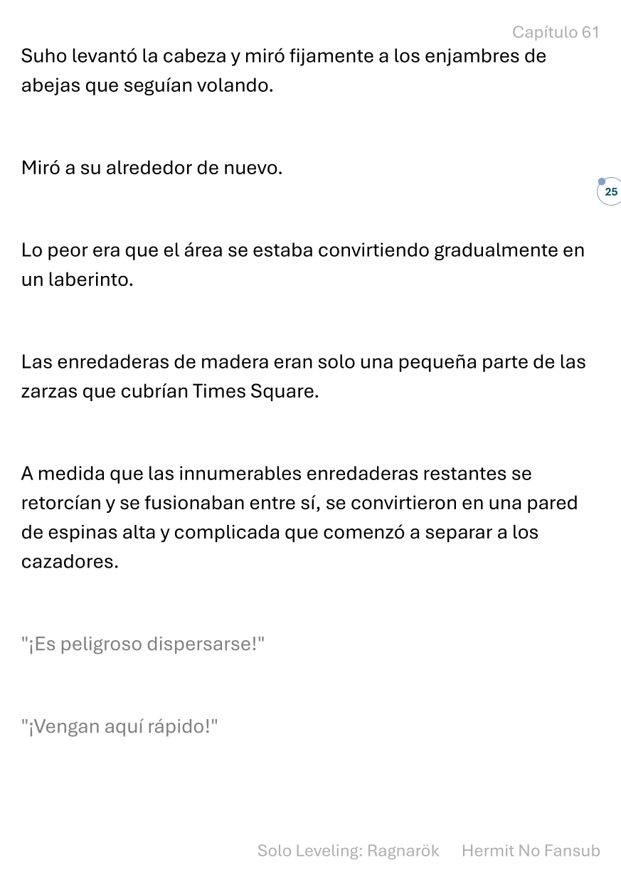 Página 26 del Manga