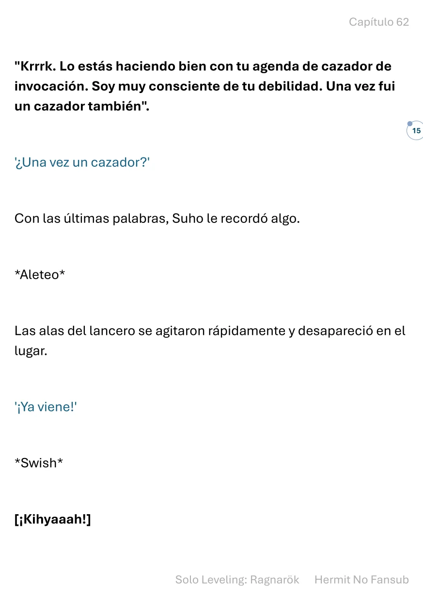 Página 16 del Manga