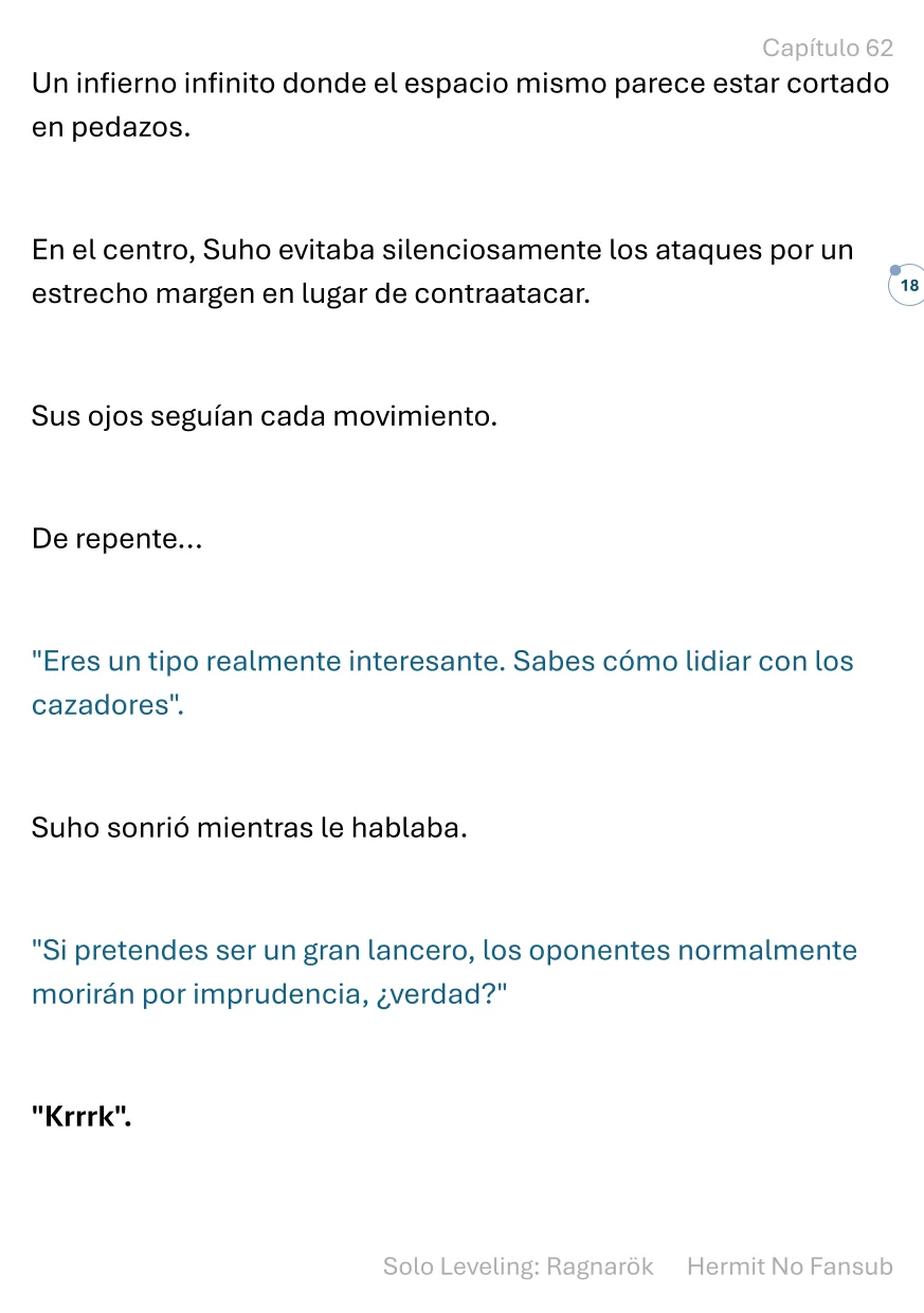 Página 19 del Manga