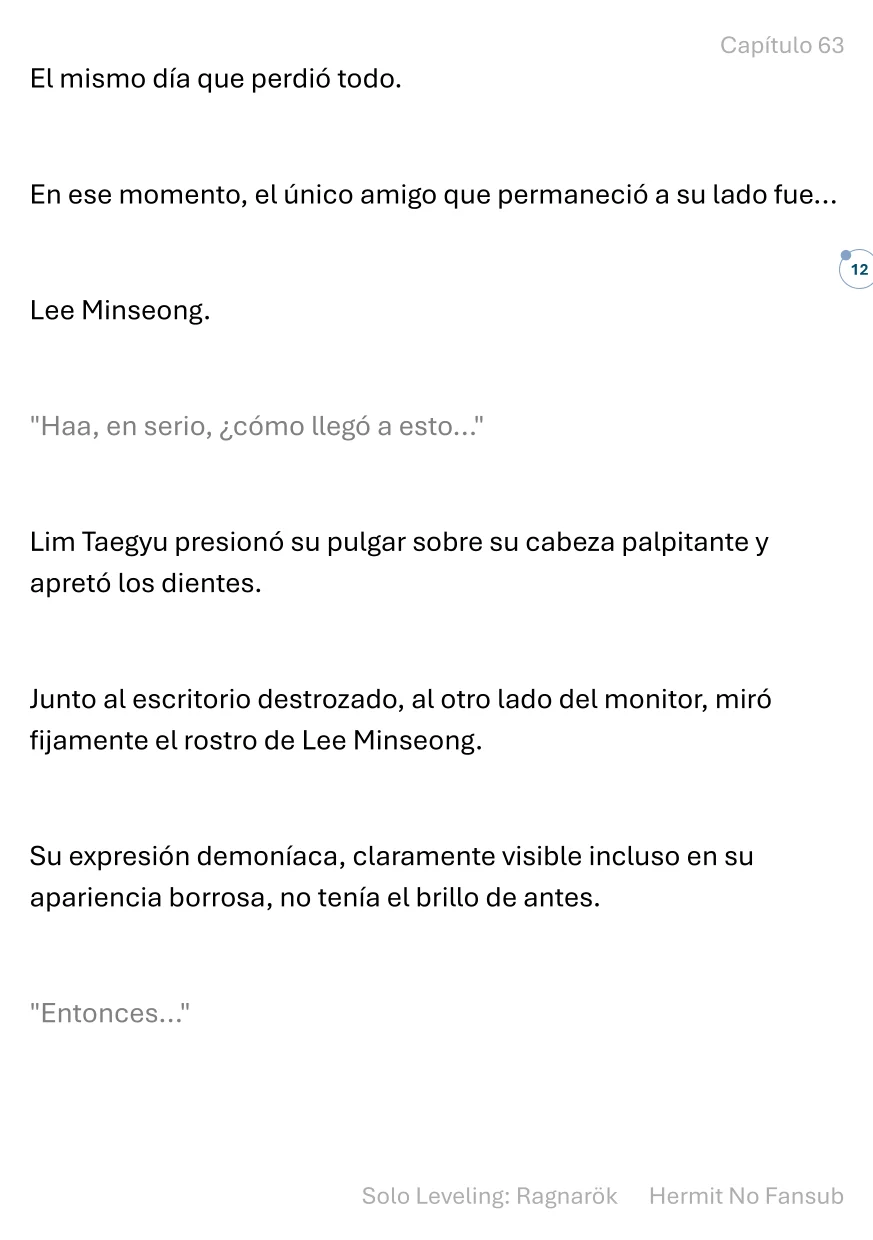 Página 13 del Manga