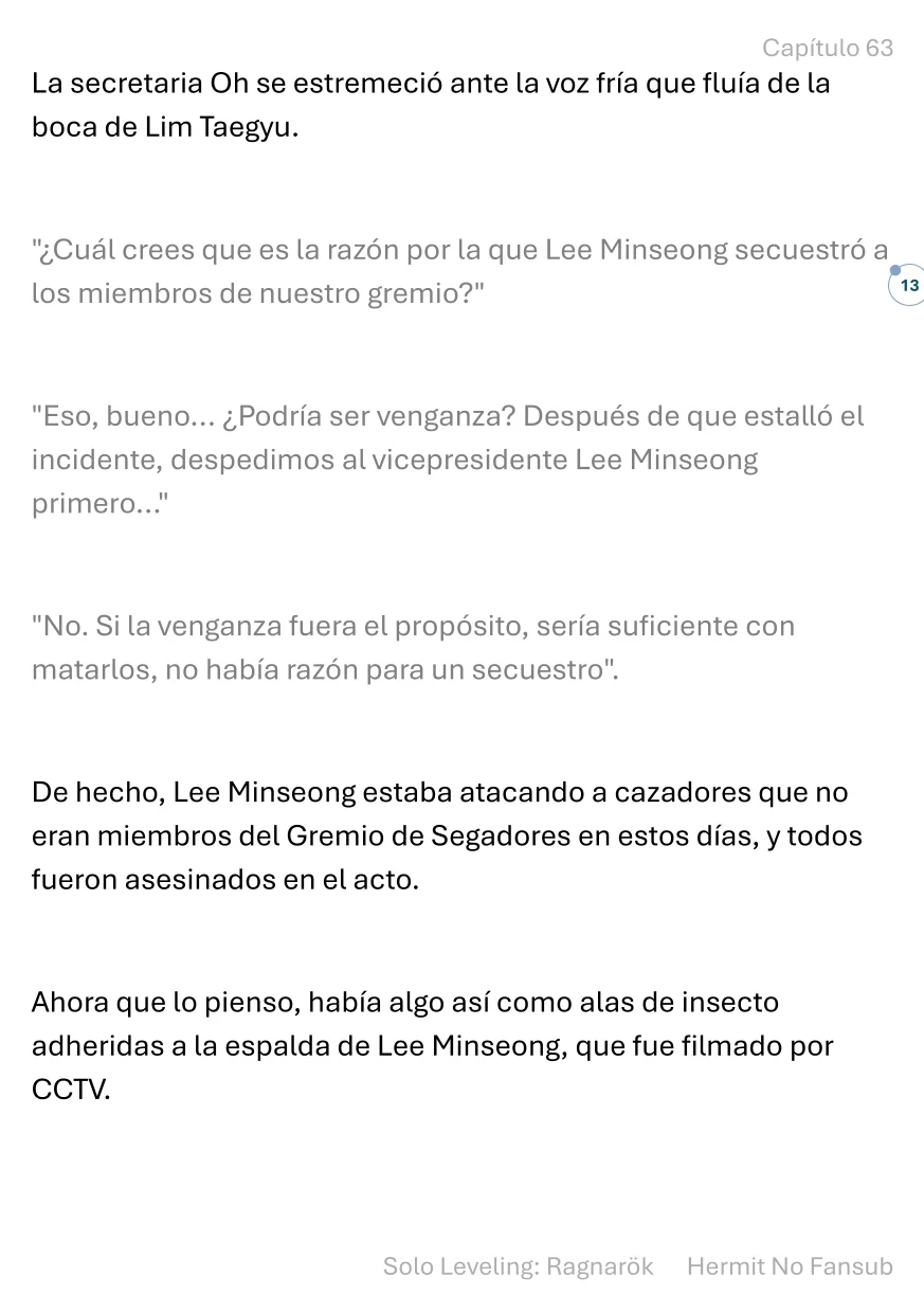 Página 14 del Manga