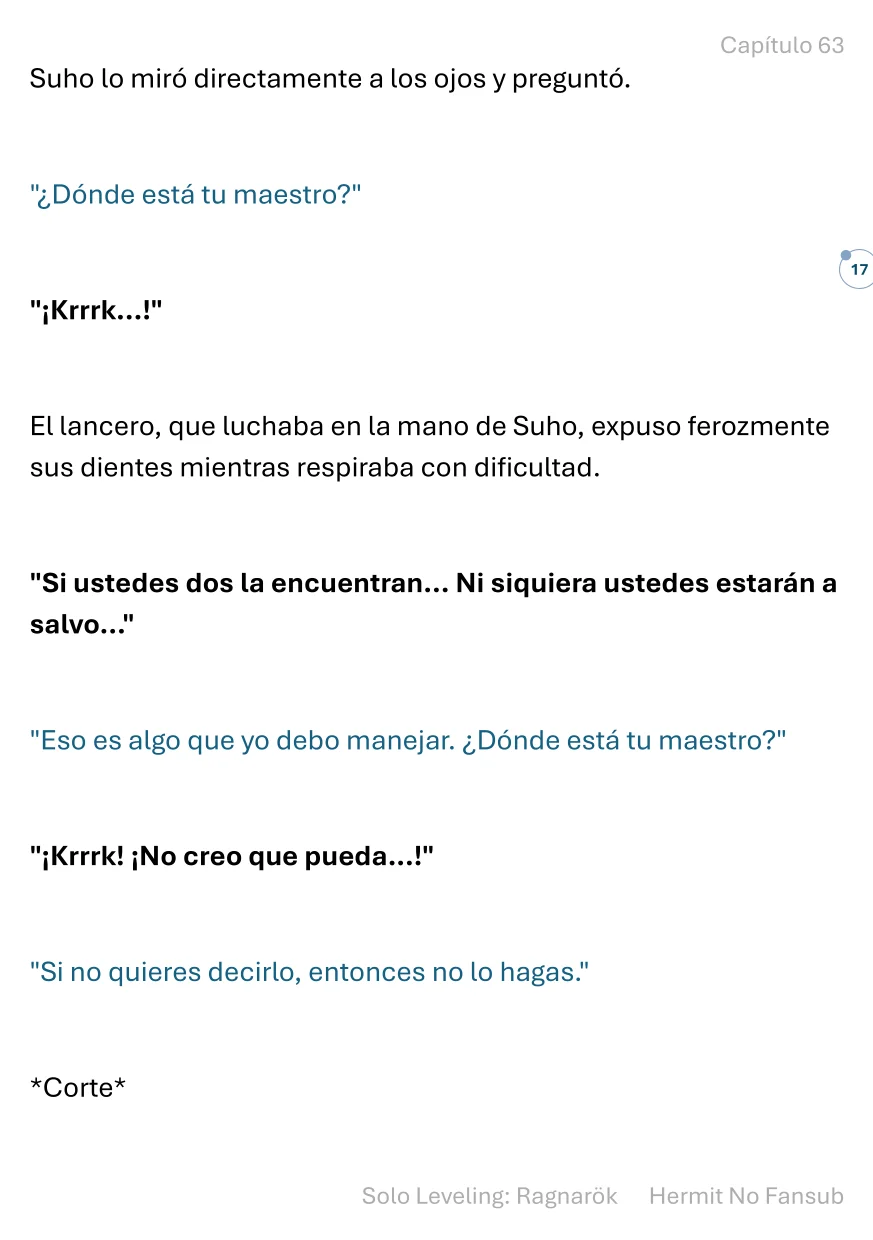 Página 18 del Manga