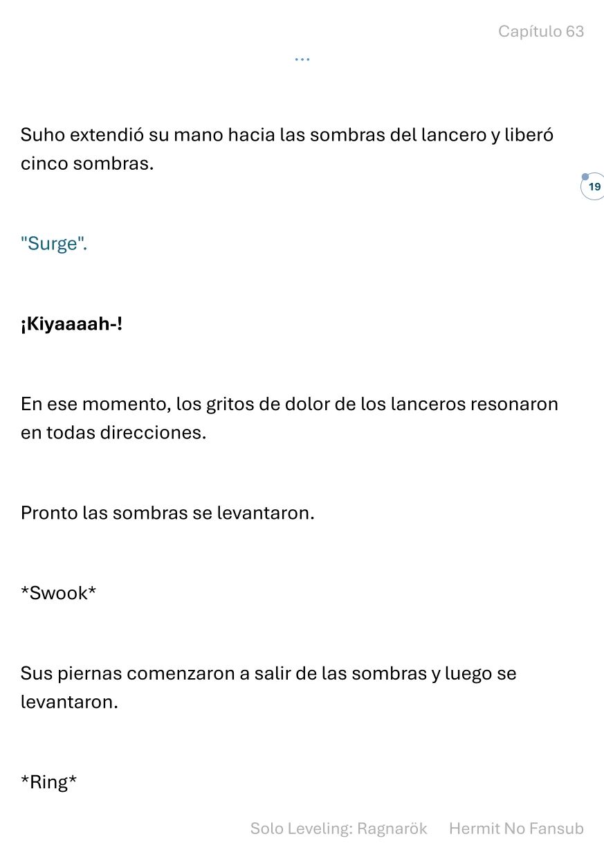 Página 20 del Manga