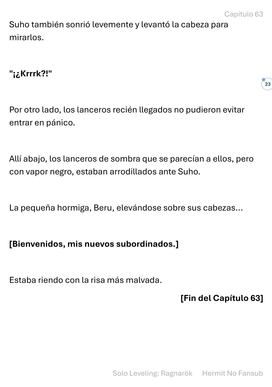 Página 24 del Manga