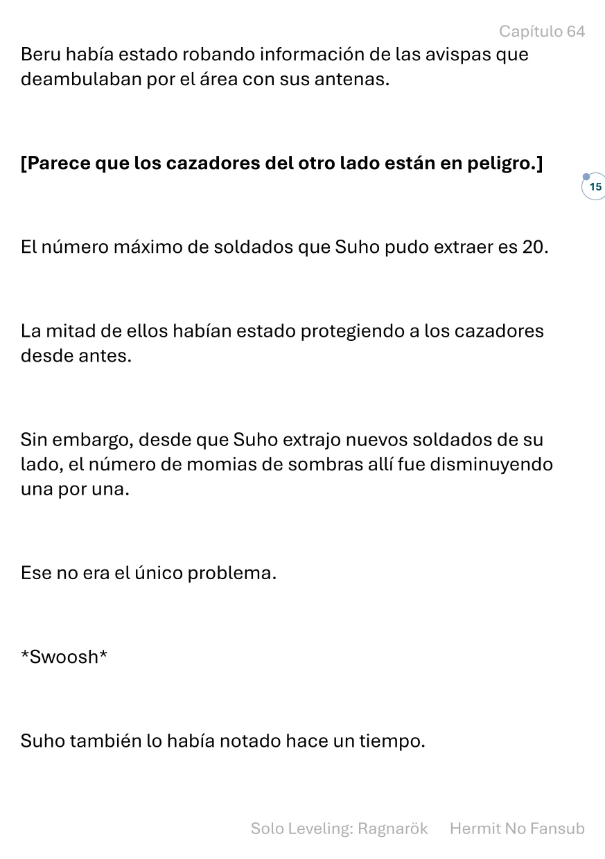 Página 16 del Manga