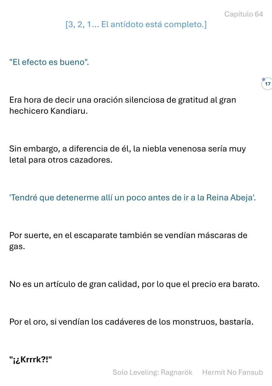 Página 18 del Manga