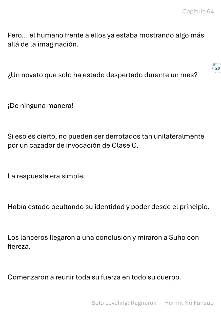 Página 21 del Manga