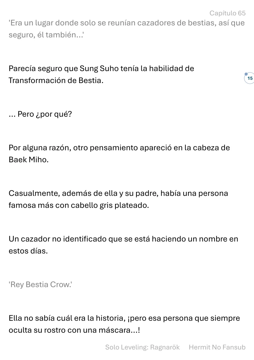 Página 16 del Manga