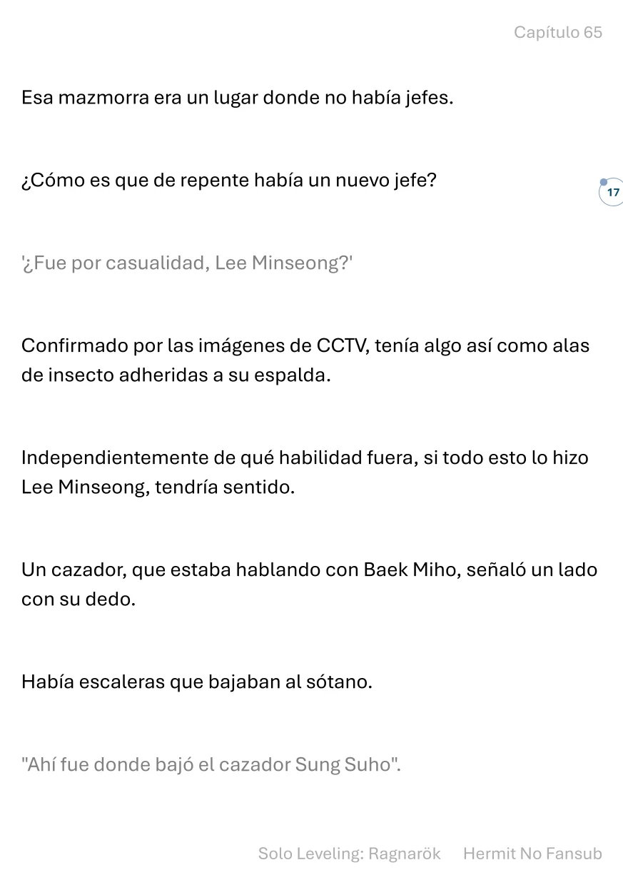 Página 18 del Manga