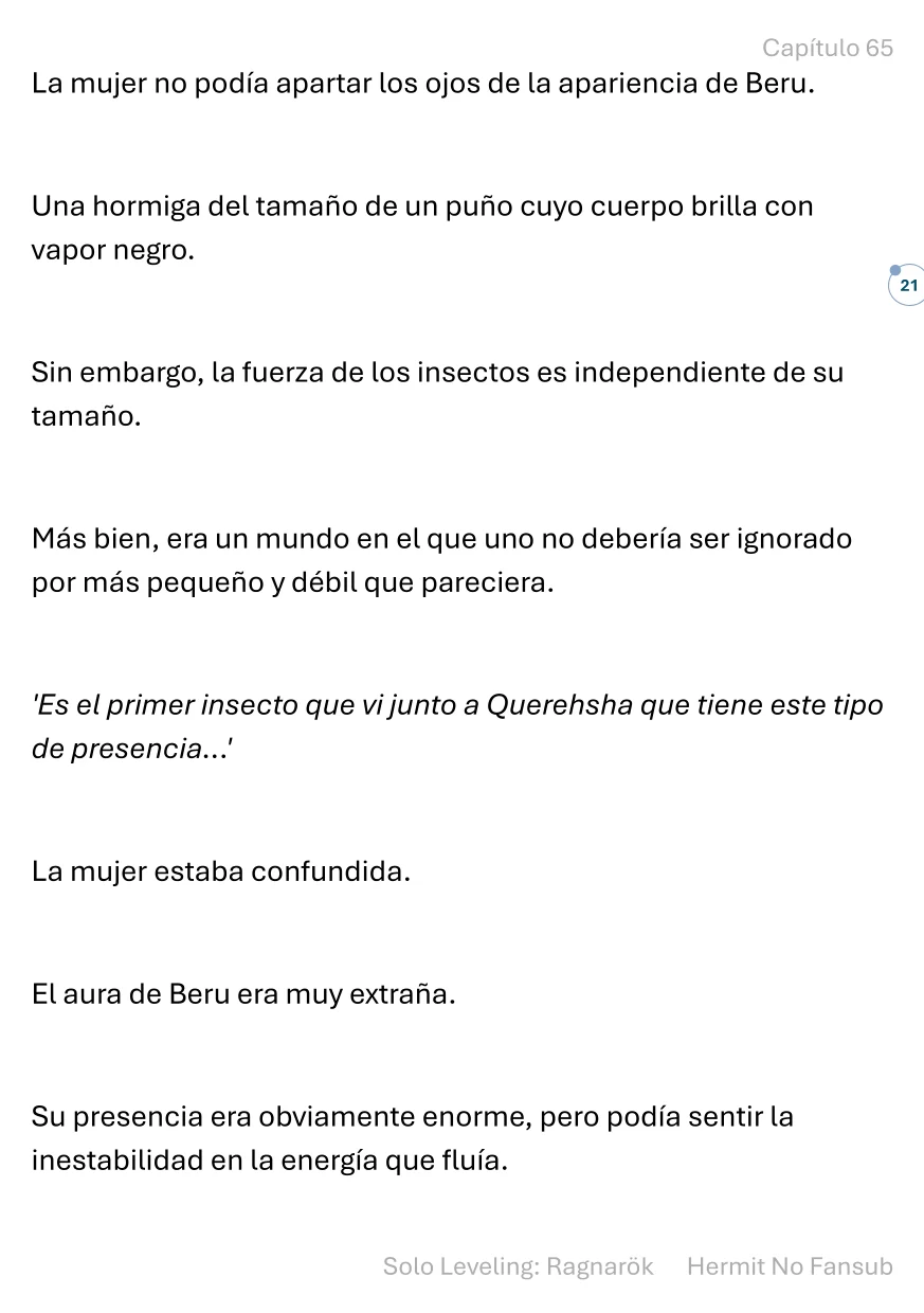 Página 22 del Manga