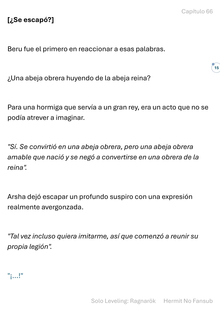 Página 16 del Manga