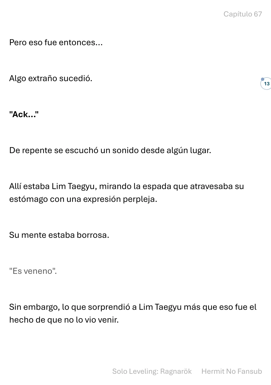 Página 14 del Manga