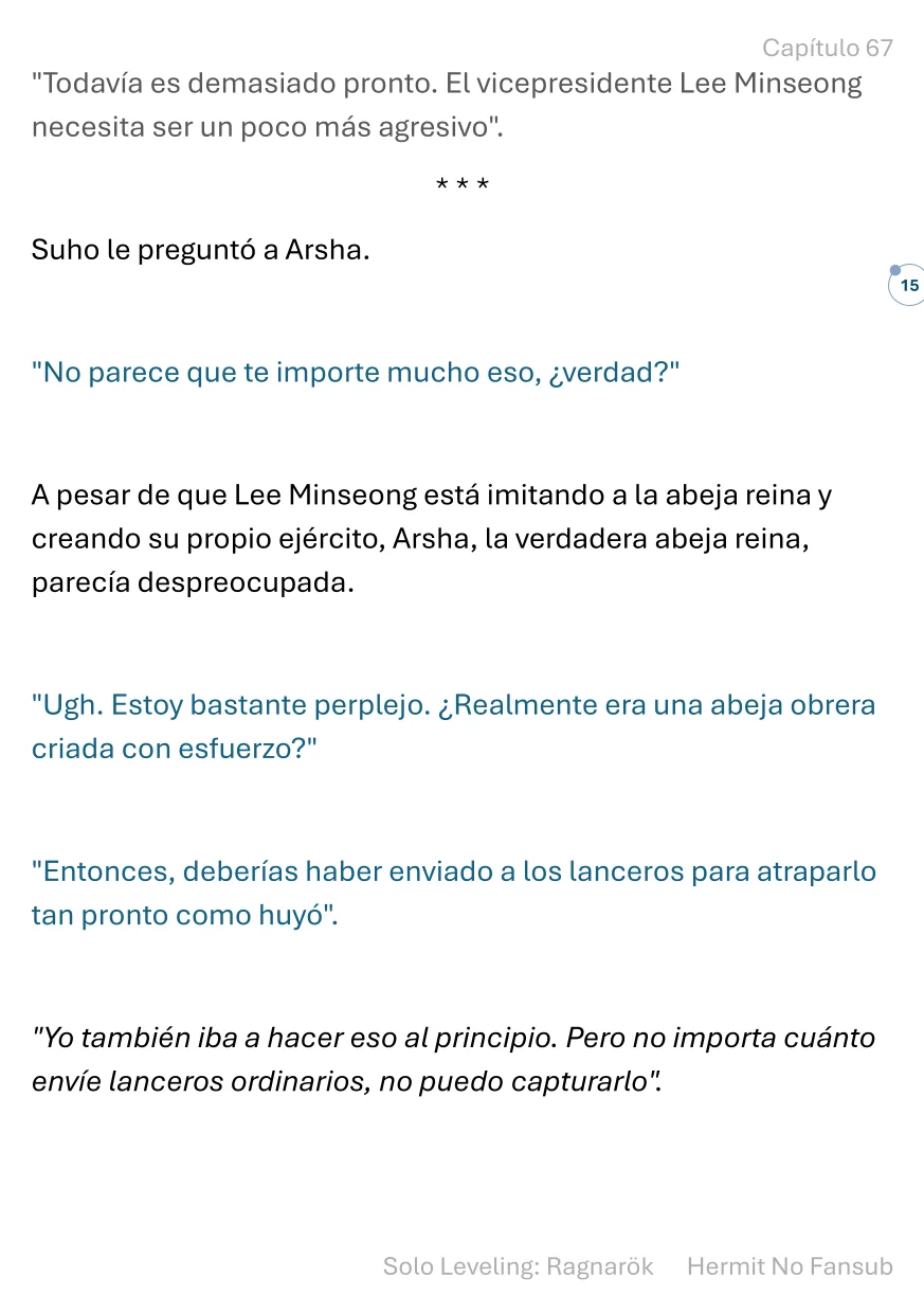 Página 16 del Manga