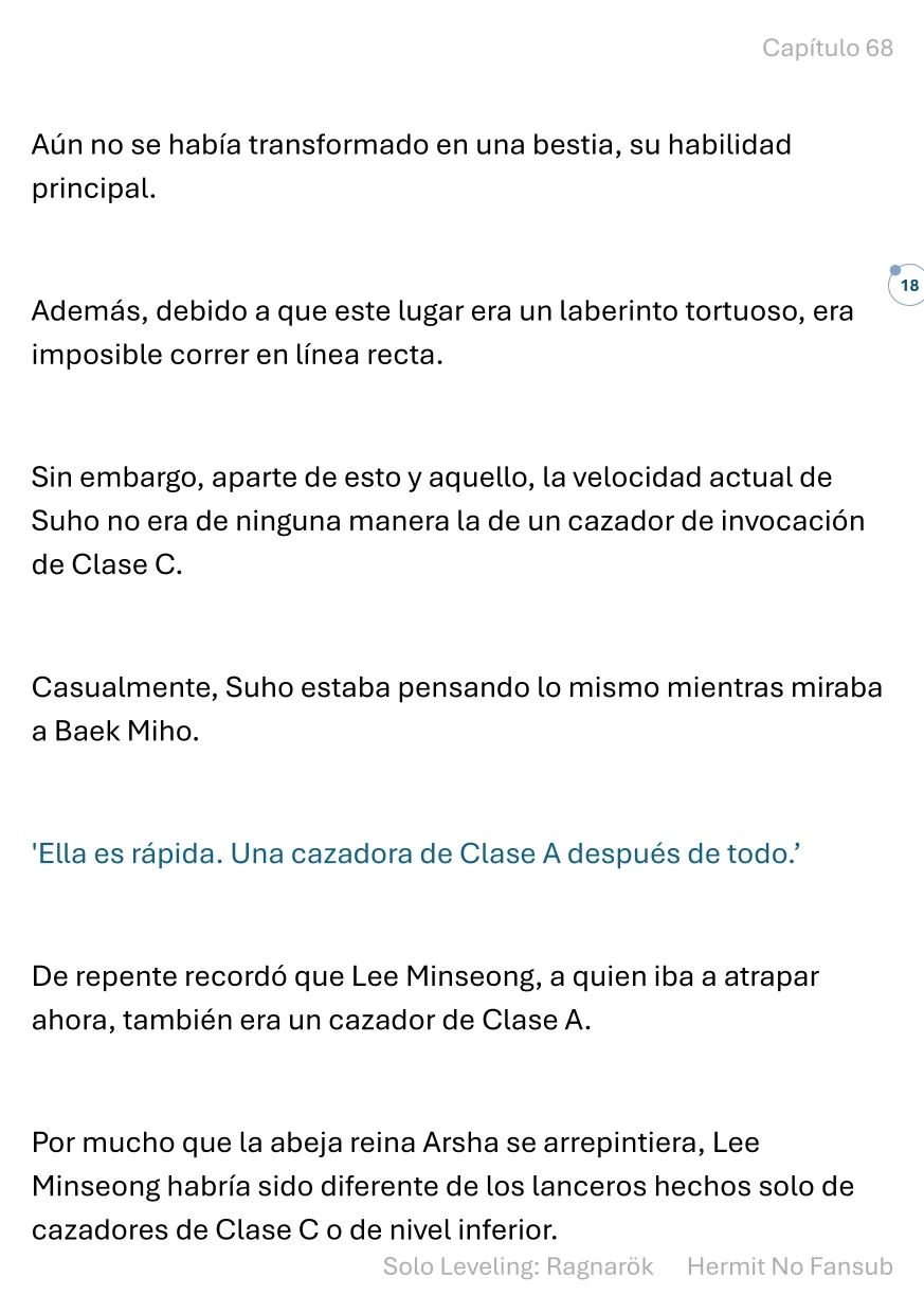 Página 19 del Manga