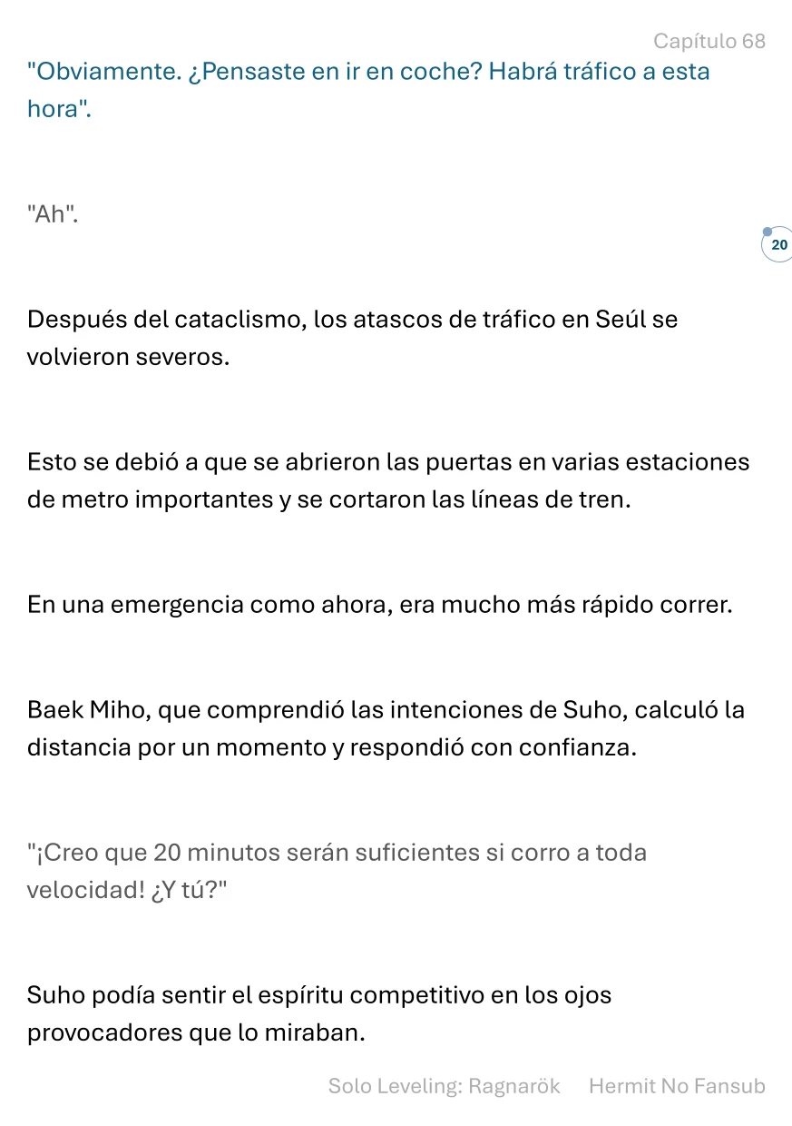 Página 21 del Manga