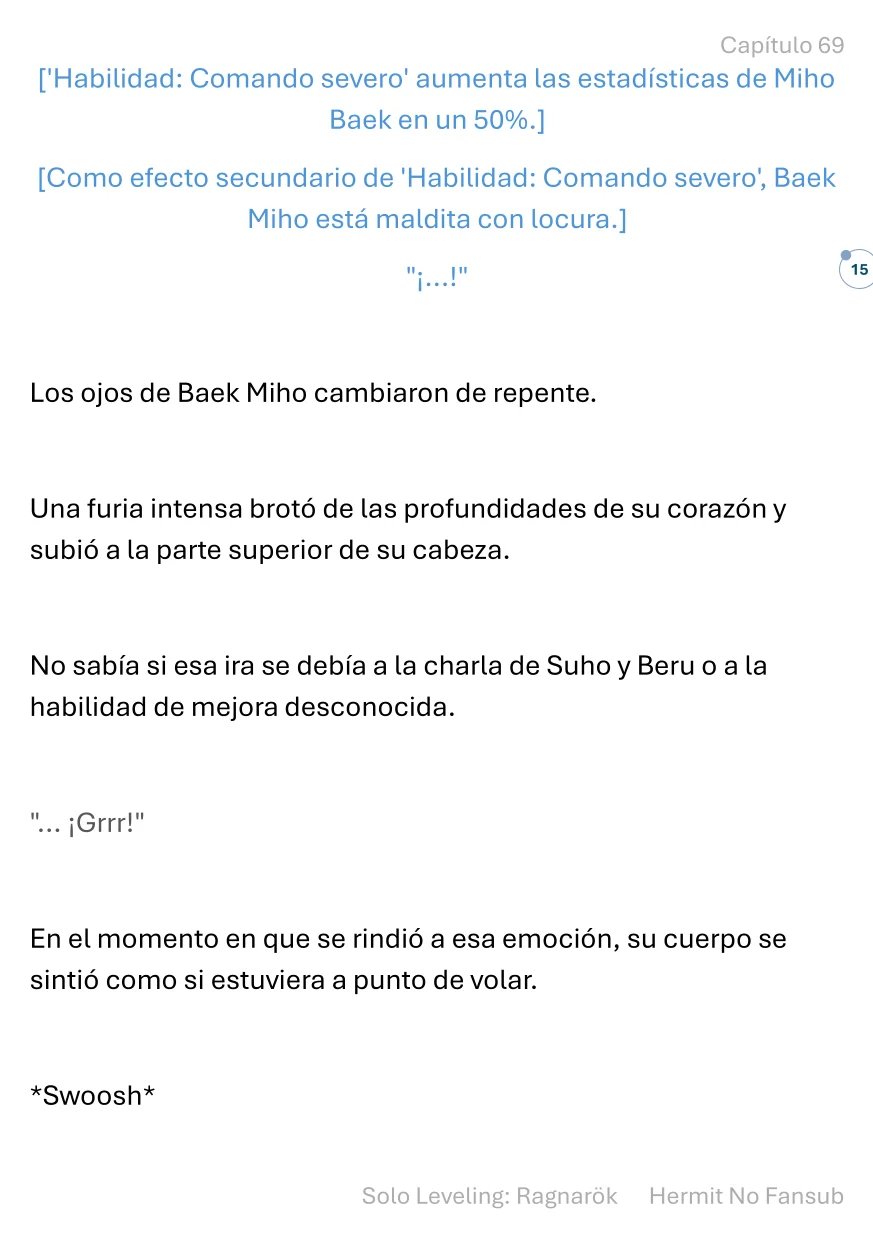 Página 16 del Manga