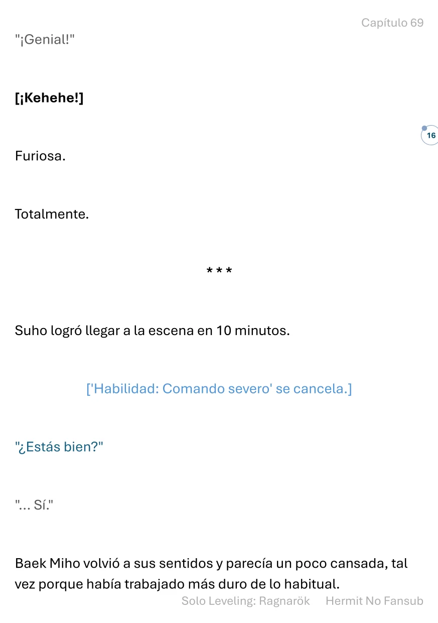 Página 17 del Manga