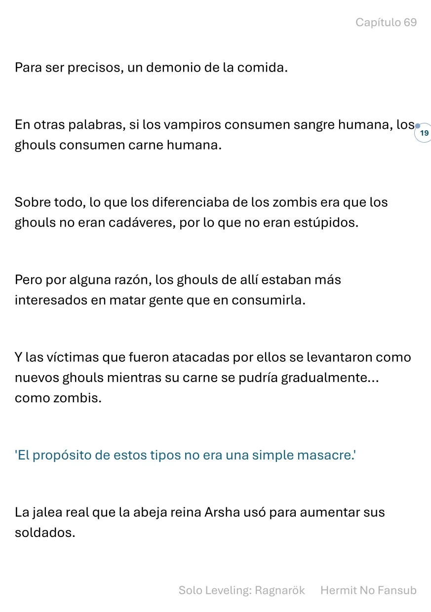 Página 20 del Manga