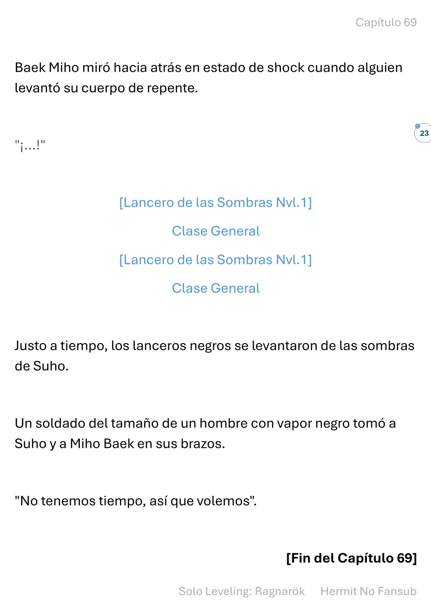 Página 24 del Manga