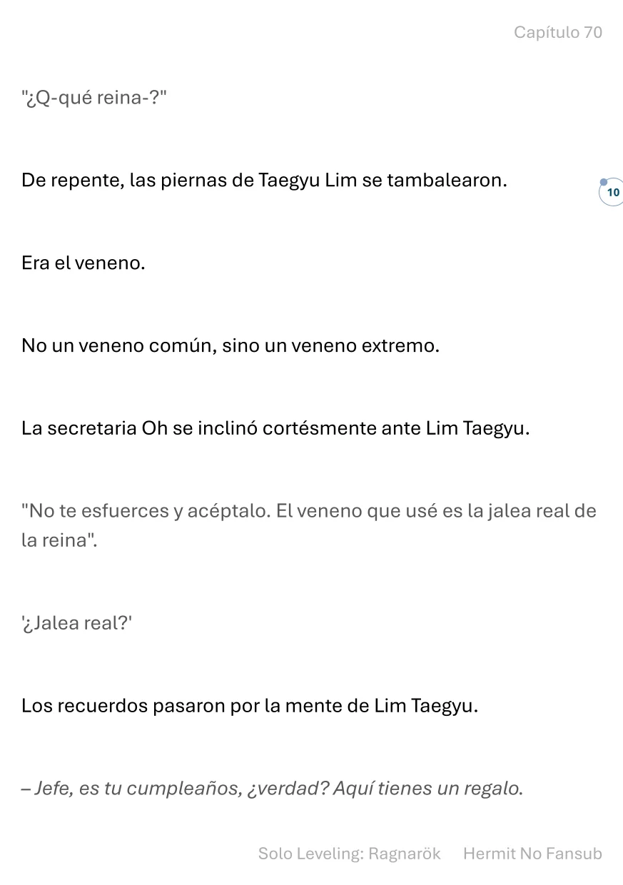 Página 11 del Manga