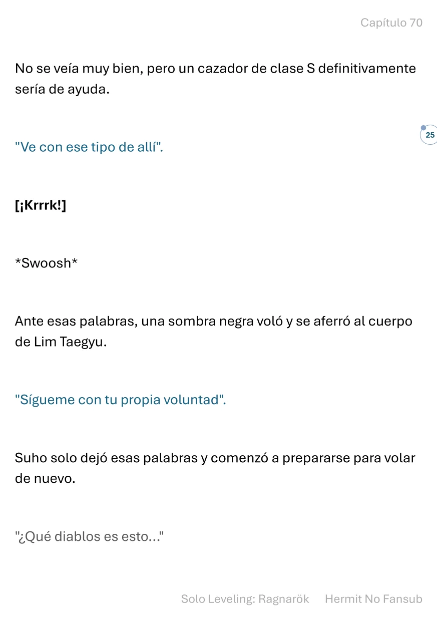 Página 26 del Manga